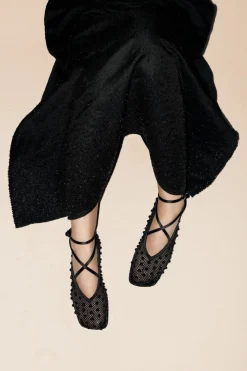Stine Goya Ballerinaer<2293 Ballerina, Mesh Ballerinasg-pf25-f043-2293