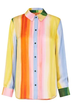 Stine Goya Sæt 🛍️|Bluser & Skjorter<2263 Dry Viscose, Long Sleeve Shirtsg-pf25-s022-2263