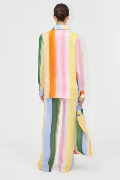 Stine Goya Sæt 🛍️|Bluser & Skjorter<2263 Dry Viscose, Long Sleeve Shirtsg-pf25-s022-2263