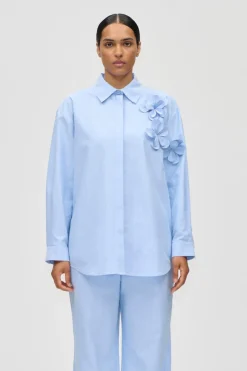 Stine Goya Sæt 🛍️|Bluser & Skjorter<2464 Floral Shirting, Floral Shirtsg-ps26-t138-2464