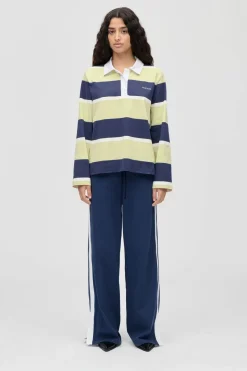 Stine Goya Bluser & Skjorter<2457 Heavy Dry Jersey / Cotton, Polo Long Sleeve Topsg-ps26-t120-2457