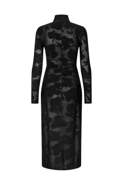 Stine Goya Kjoler<2246 Lurex Jersey, Long Sleeve Zip Dresssg-ps26-d025-2246