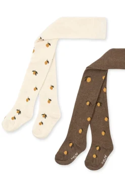 Discount 2 Pack Jaquard Tights Ks100021 Børn Strømper & Strømpebukser