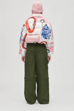 Discount 2424 Printed Tech, Long Sleeve Puffersg-aw25-j057-2424 Overtøj & Jakker