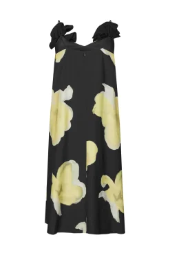 Stine Goya Kjoler<2450 Printed Viscose, Floral Long Dresssg-ps26-d207-2450