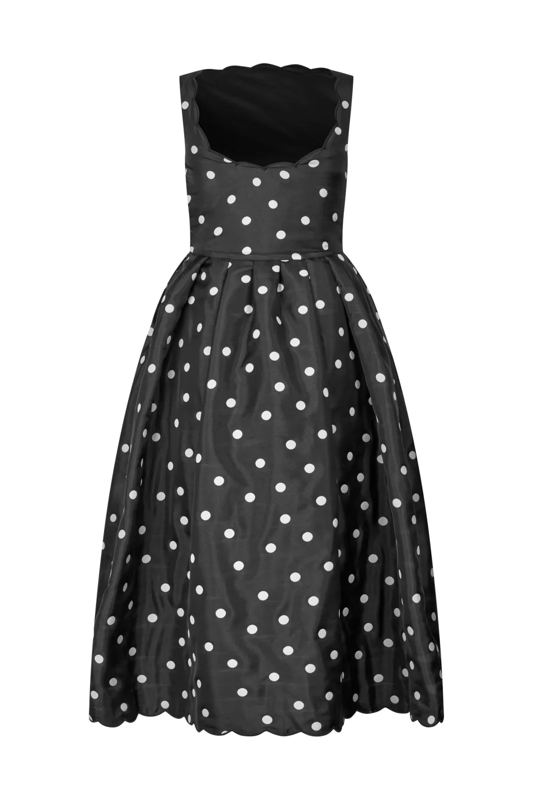 Clearance 2451 , Voluminous Midi Dresssg-ps26-d199-2451 Kjoler