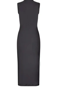 Clearance 2244 Stocking Jersey, Elastic Tank Crewneck Dresssg-aw25-d104-2244 Kjoler