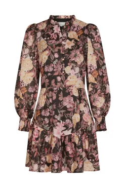 Neo Noir Kjoler|Ammevenligt Tøj<Aberto Big Flower Dress 166923