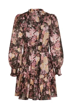 Neo Noir Kjoler|Ammevenligt Tøj<Aberto Big Flower Dress 166923