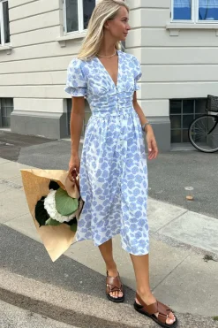Adelic Long Ss Dress Kjoler