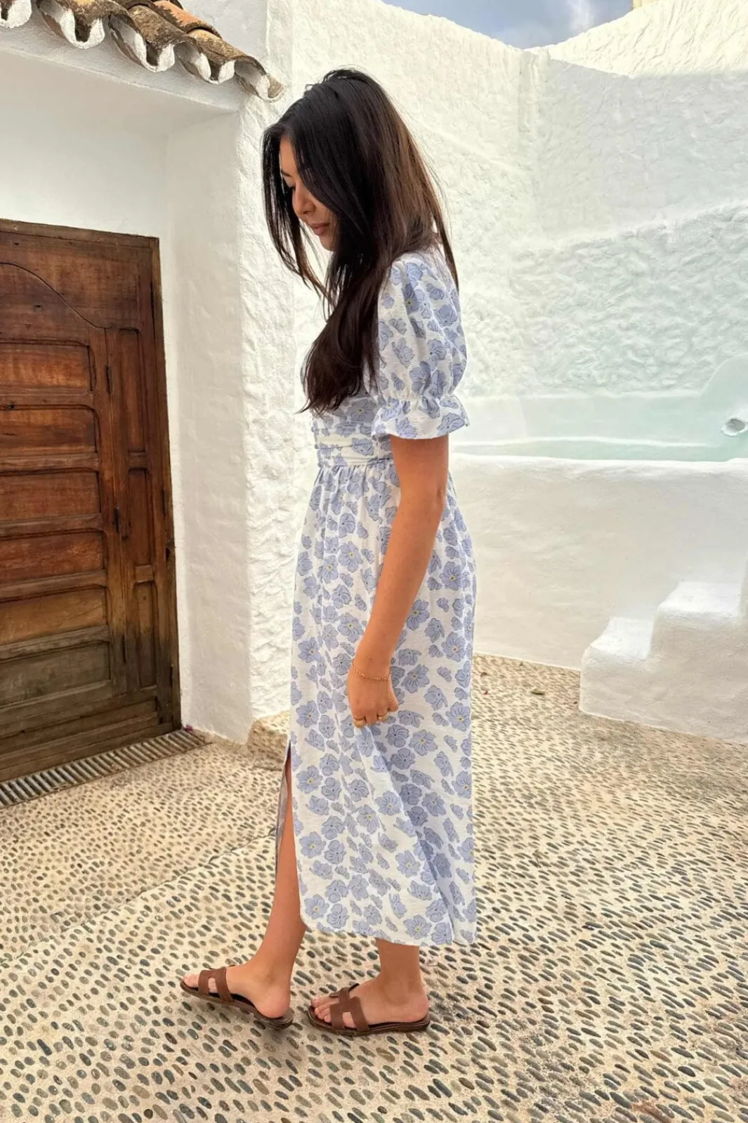 Adelic Long Ss Dress Kjoler