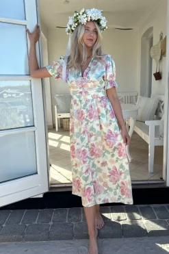 Hot Adelic Long Ss Dress A2366 Kjoler