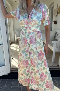 Hot Adelic Long Ss Dress A2366 Kjoler
