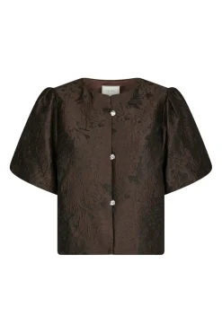 Neo Noir Bluser & Skjorter|Ammevenligt Tøj<Aisa Brocade Blouse 166369