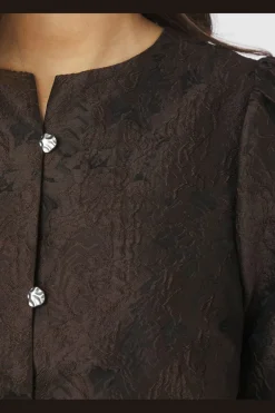 Neo Noir Bluser & Skjorter|Ammevenligt Tøj<Aisa Brocade Blouse 166369