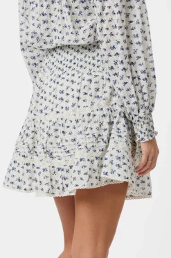 Neo Noir Sæt 🛍️|Nederdele<Alett Dot Flower Skirt 165350