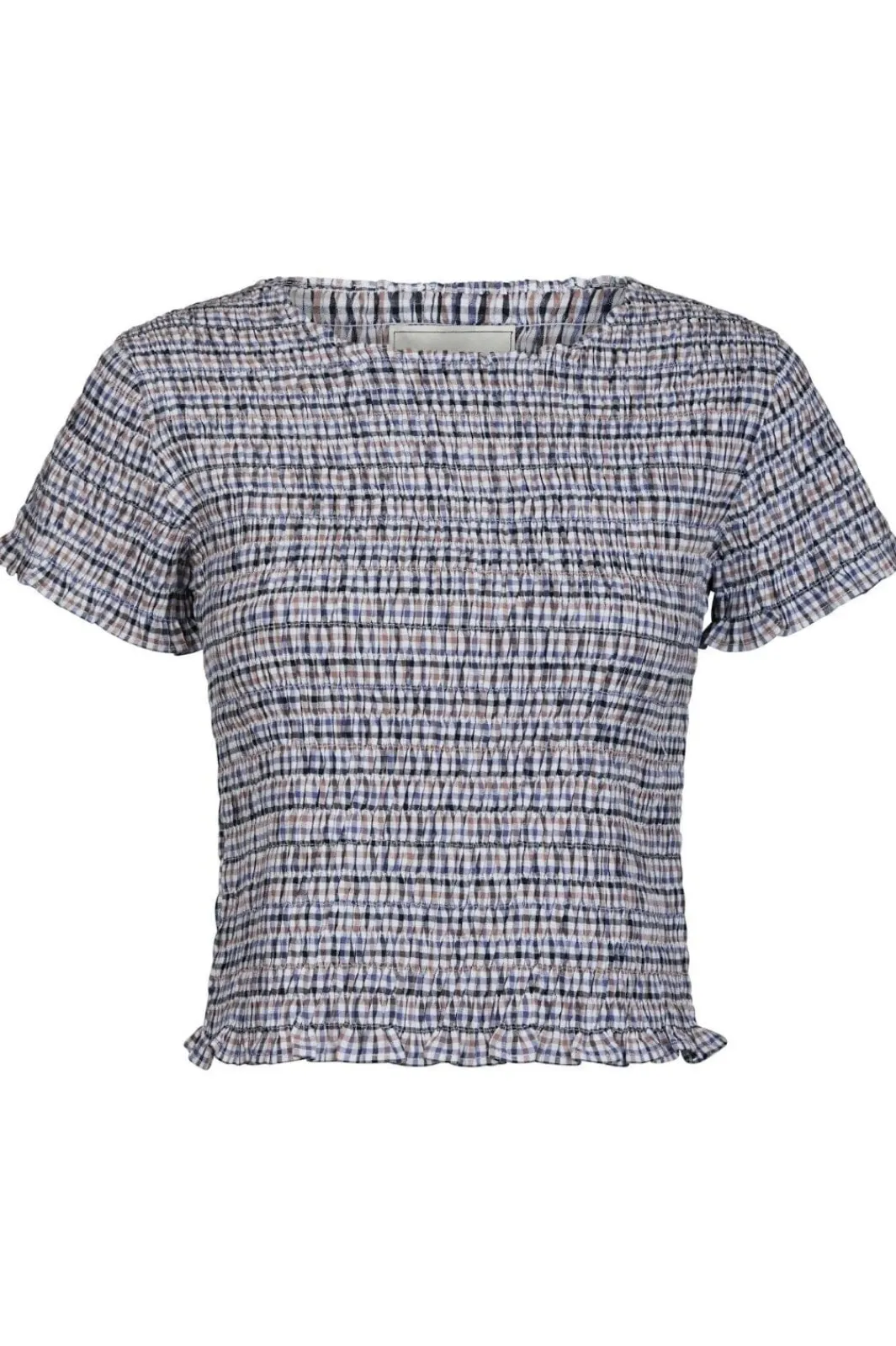 Discount Aletta Double Check Top 165123 Sæt 🛍️|T-Shirts & Toppe
