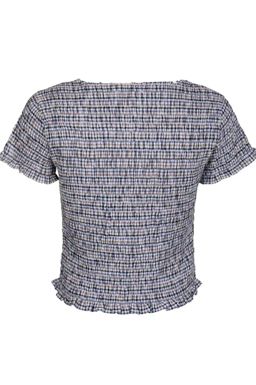 Discount Aletta Double Check Top 165123 Sæt 🛍️|T-Shirts & Toppe