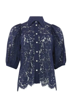 Hot Alicia Lace Blouse 14988 Bluser & Skjorter