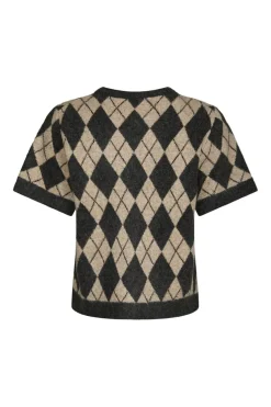 Hot Allestar Check Knit Cardigan 165729 Cardigans|Ammevenligt Tøj