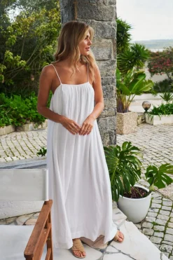 Neo Noir Kjoler<Allie Soft Linen Dress