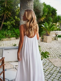 Neo Noir Kjoler<Allie Soft Linen Dress
