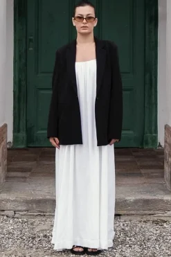 Neo Noir Kjoler<Allie Soft Linen Dress