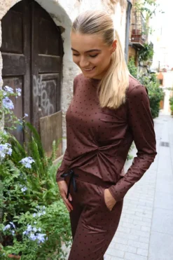 Alma-Ls-Twist-Top 22148 Bluser & Skjorter
