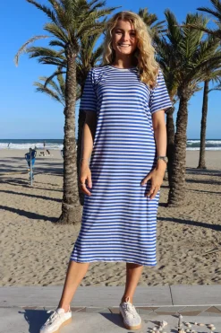 Hot Alma-Tshirt-Dress 9562 Børn Mor & Barn Match|Kjoler