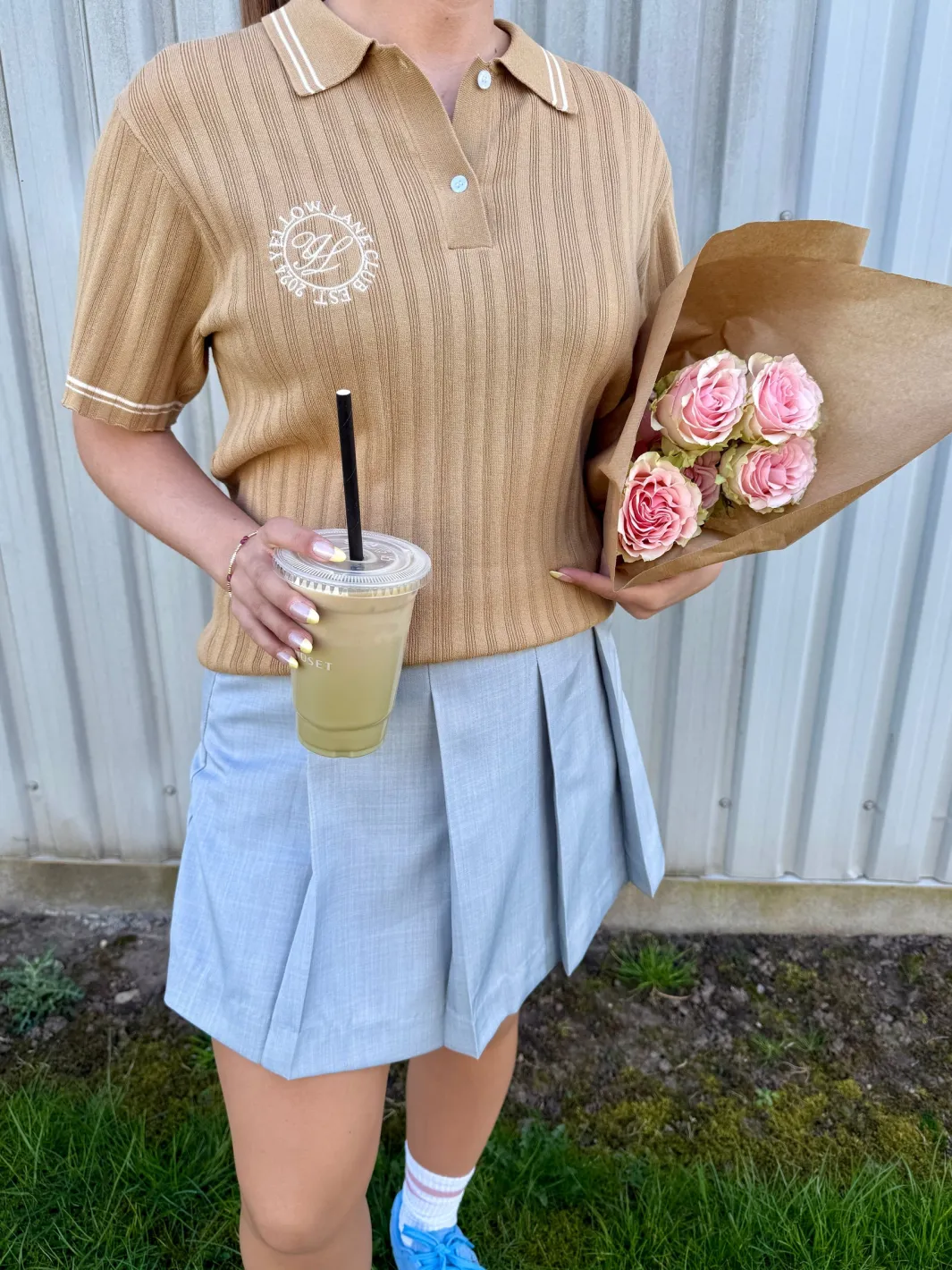 Yellow Lane T-Shirts & Toppe<Alpha Polo 165405