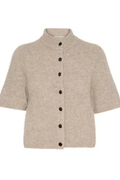 Alphagz Ss Short Cardigan Cardigans|Ammevenligt Tøj
