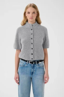Hot Alphagz Ss Short Cardigan 10909816 Cardigans|Ammevenligt Tøj