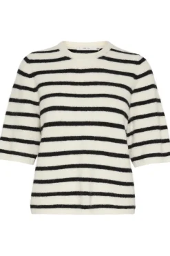 Gestuz T-Shirts & Toppe<Alphagz Ss Tee Striped