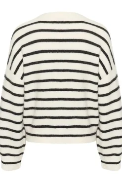 Gestuz Bluser & Skjorter|Strik<Alphagz V-Neck Striped