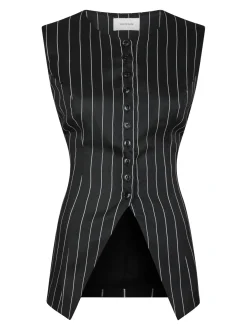 Online Alva Stripe Waistcoat 165673 Veste