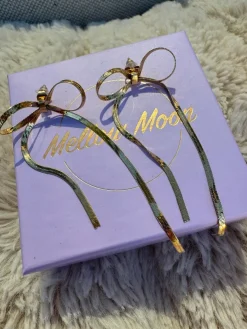 Mellow Moon Øreringe<Amalie Bow Earring E0991228