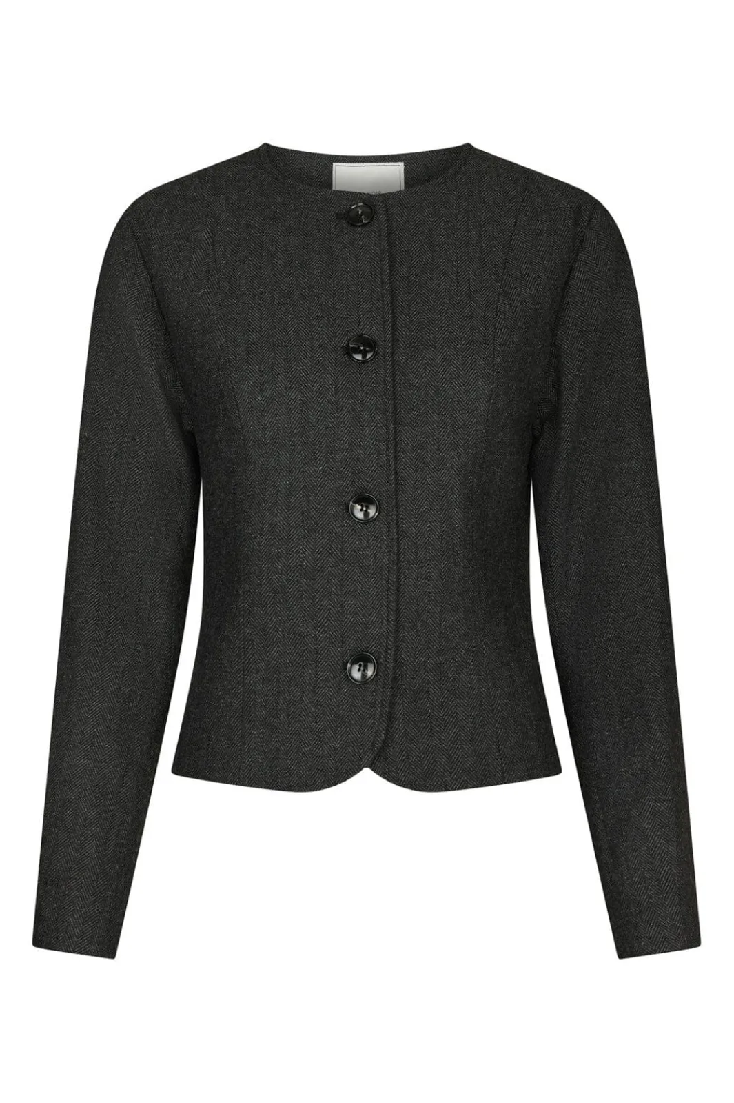 Online Amanda Herringbone Jacket 165445 Sæt 🛍️