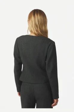 Online Amanda Herringbone Jacket 165445 Sæt 🛍️