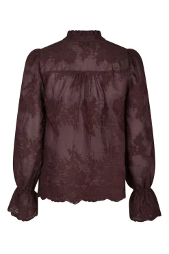 Neo Noir Bluser & Skjorter<Amara Big Embroidery Blouse 163032