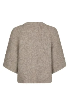 Amaya Fluffy Knit Cardigan 167529 Cardigans|Ammevenligt Tøj