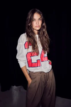 Discount American Football Ls Tee HL10049 T-Shirts & Toppe