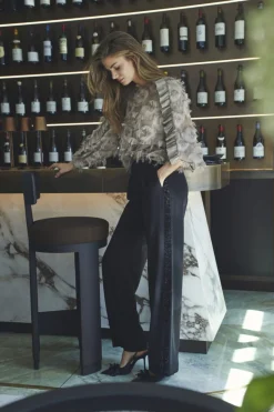 Co´Couture Bukser, Jeans & Leggings<Aminacc Logo Shimmer Pant 31668