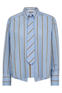 Co´Couture Bluser & Skjorter<Amoracc Stripe Tie Shirt 35918