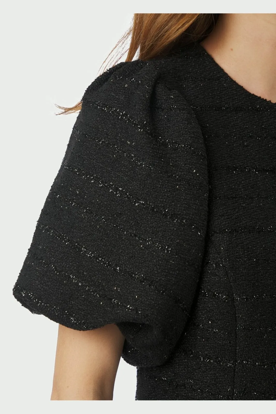 Neo Noir Bluser & Skjorter|Ammevenligt Tøj<Anela Boucle Blouse 166958