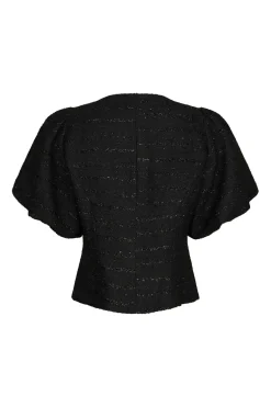 Neo Noir Bluser & Skjorter|Ammevenligt Tøj<Anela Boucle Blouse 166958