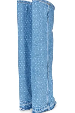 Best Anie Dotted Denim Støvler