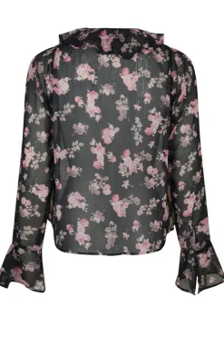 Anika Marigold Print Blouse 165527 Sæt 🛍️|Bluser & Skjorter