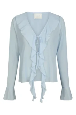 New Anika Mesh Blouse 165644 Bluser & Skjorter|Sæt 🛍️
