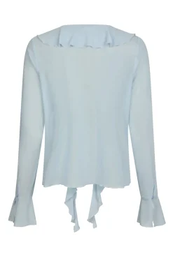 New Anika Mesh Blouse 165644 Bluser & Skjorter|Sæt 🛍️