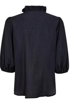 Online Anikacc Frill Ss Shirt 35905 Bluser & Skjorter